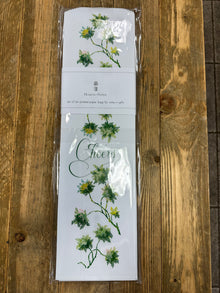  Green Spring Shoots Cheers Wine Bag