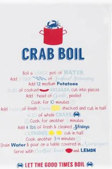  Crab Boil Kitchen Towel