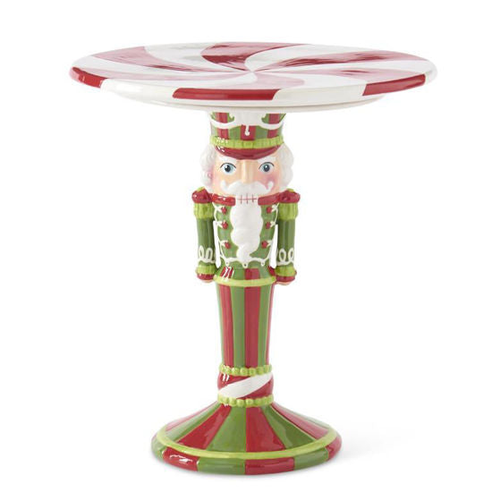 Nutcracker Cake Stand 12.75"