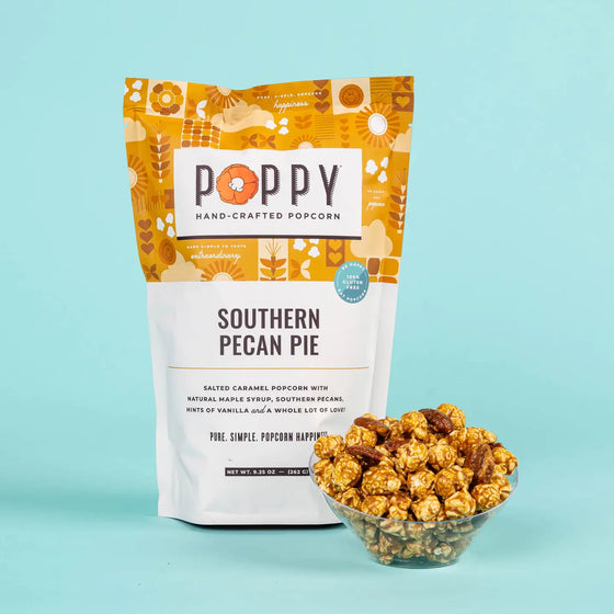 Poppy Southern Pecan Pie Popcorn