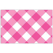  Hot Pink Buffalo Check Placemat Pad