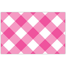  Hot Pink Buffalo Check Placemat Pad