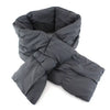 Quilted Puffer Scarf w/ Zipper Pocket