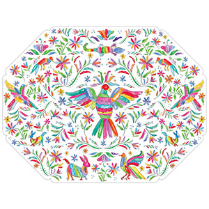 Otomi Print with Bird Placemat