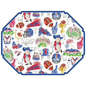 Game Day Die Cut Placemats