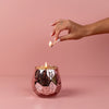 Sweet Grace Pink Mercury Glass Candle