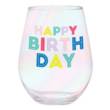  Happy Birthday Jumbo Stemless Wine Glass