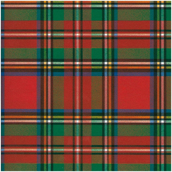 Scottish Tartan  Red Gift Wrap