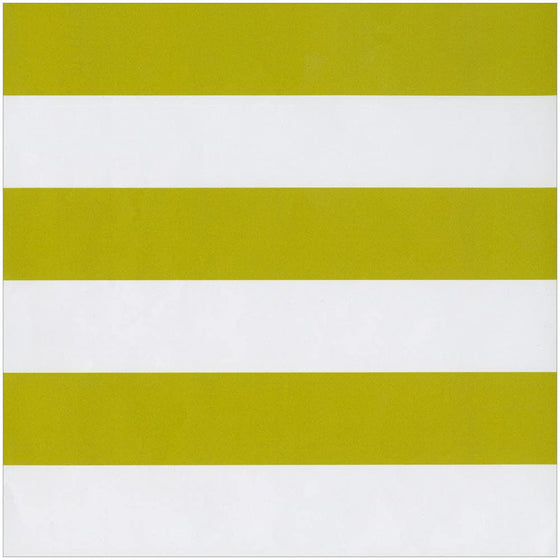 Awning Stripe Chartreuse Gift Wrap