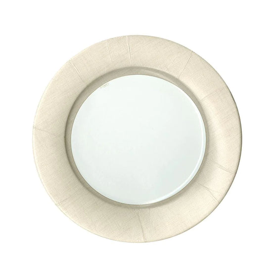 Linen Natural Salad Plate