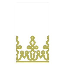 Moss Green Dessin Guest Towel Napkin 12/Pkg