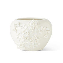  White Ceramic Handcrafted Jasmine Vase