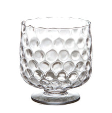  Dimpled Glass Hurricane Large