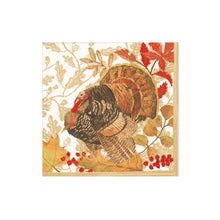  Woodland Turkey Boxed Cocktail Napkins