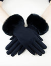 Faux Fur Cuff Gloves