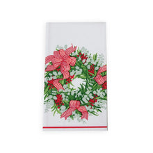  Ribbon Stripe Wreath Guest Towel Napkin