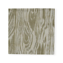  Woodgrain Silver/Gold Cocktail Napkins 20/Pkg