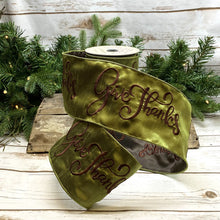  Give Thanks Ribbon 4"