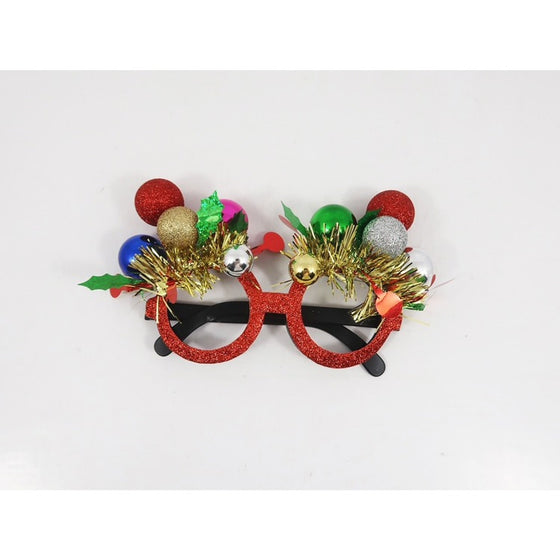 Tinsel Ball Party Glasses
