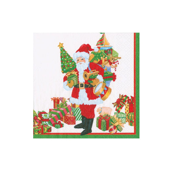 Mr. Claus Boxed Cocktail Napkins