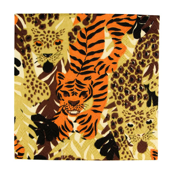 Wild Cats Cocktail Napkins 20/Pkg