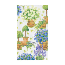  Potted Hydrangeas Guest Towel Napkin