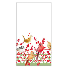  Winter Birds and Berries Guest Towel