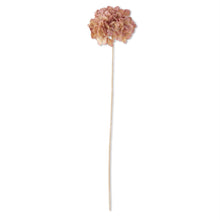  27" Faux Pink Dried Hydrangea Stem