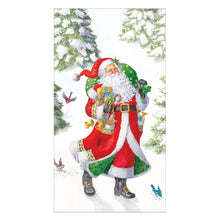  Woodland Santa Guest Towel