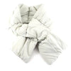 Quilted Puffer Scarf w/ Zipper Pocket