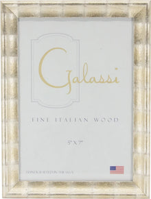  Silver Cane Italian Wood Frame