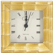  Gold Clock Italian Wood