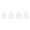 Sitting Pretty Vase Napkin Ring Set of 4