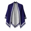 Triangle wrap w/ Scallop Edge Print