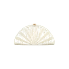  Acrylic Half Moon Clutch