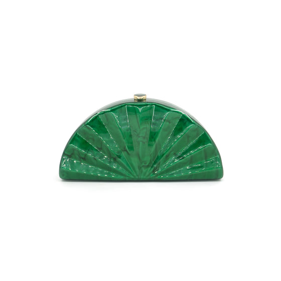 BC Half Moon Acrylic Clutch