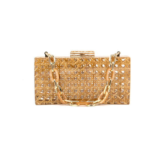 Acrylic Seychelles Clutch