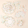 Elegant Floral Side Plates