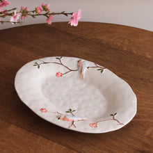  Ceramic Bird on Branch Oval Platter