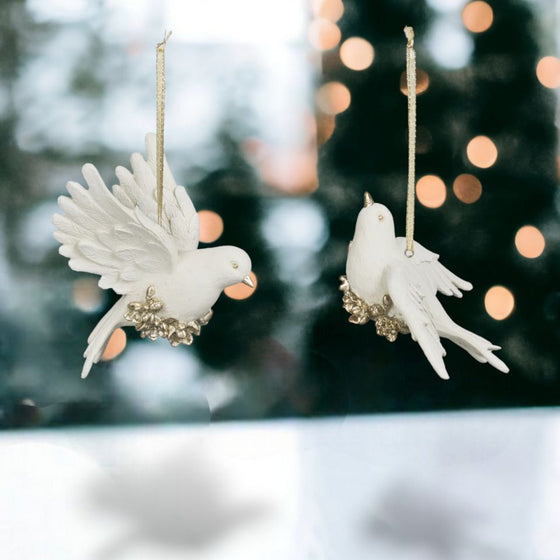 White Dove Ornament