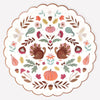  Folk Fall Side Plates