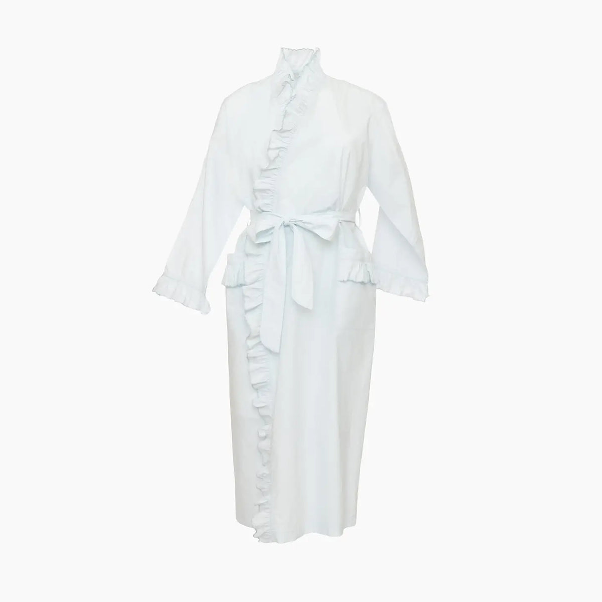 Blue Ruffle Robe – Wildflowers