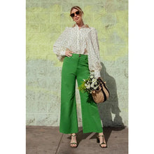  High Waist Marine Pant