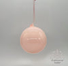 Light Pink Hand blown Glass Ornaments