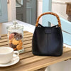 Bamboo Handle Purse