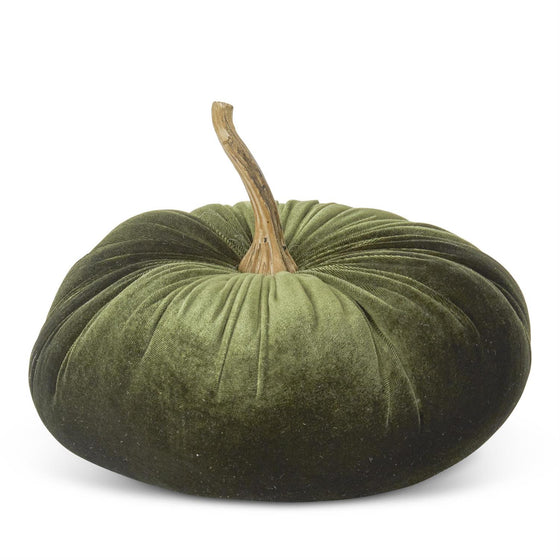 6.25" Velvet Stuffed Pumpkin