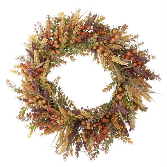 Fall Wreath with Berries