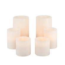  Set of 6 Wax LED Candle
