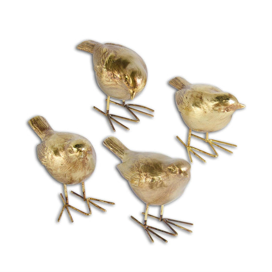 Gold Resin Birds Assorted Styles