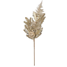 31"Gold and Silver Fern and Pine Stem